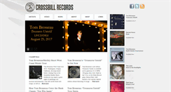 Desktop Screenshot of crossbillrecords.com